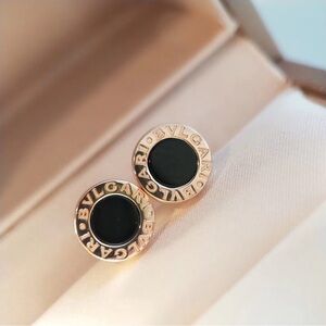 BVLGARI  fashionable round stud earrings